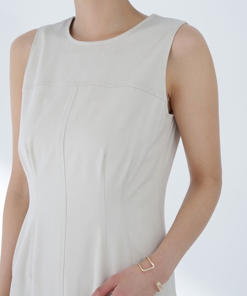 NATURAL BEAUTY BASIC ミニマルナローワンピース M NATURAL BEAUTY BASIC（ナチュラルビューティーベーシック）の