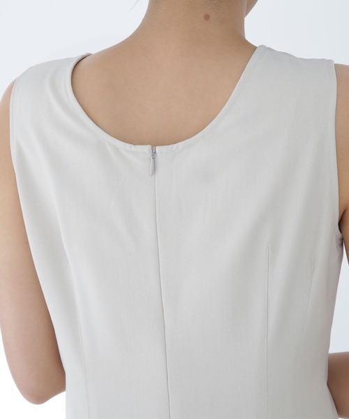 NATURAL BEAUTY BASIC ミニマルナローワンピース M NATURAL BEAUTY BASIC（ナチュラルビューティーベーシック）の
