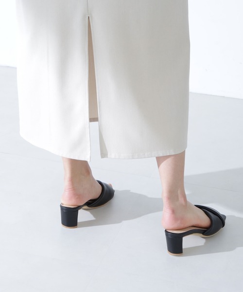 NATURAL BEAUTY BASIC ミニマルナローワンピース M NATURAL BEAUTY BASIC（ナチュラルビューティーベーシック）の