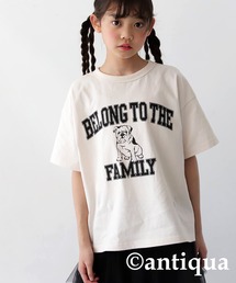 antiqua | ブルドックロゴTシャツ(Tシャツ/カットソー)
