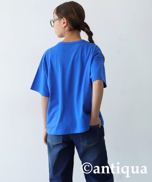 ブルドックロゴTシャツ（Tシャツ/カットソー）｜antiqua（アンティカ