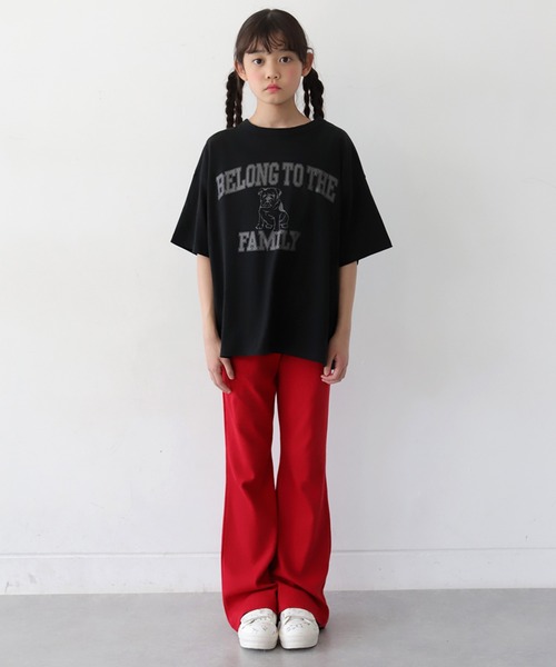 antiqua（アンティカ）の「ブルドックロゴTシャツ（Tシャツ/カットソー・キッズ・スミクロ/ブルー/ブラック/ホワイト・140/150/160）」の21枚目の写真