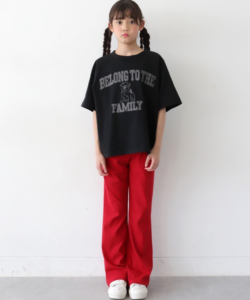 antiqua（アンティカ）の「ブルドックロゴTシャツ（Tシャツ/カットソー・キッズ・スミクロ/ブルー/ブラック/ホワイト・140/150/160）」の20枚目の写真