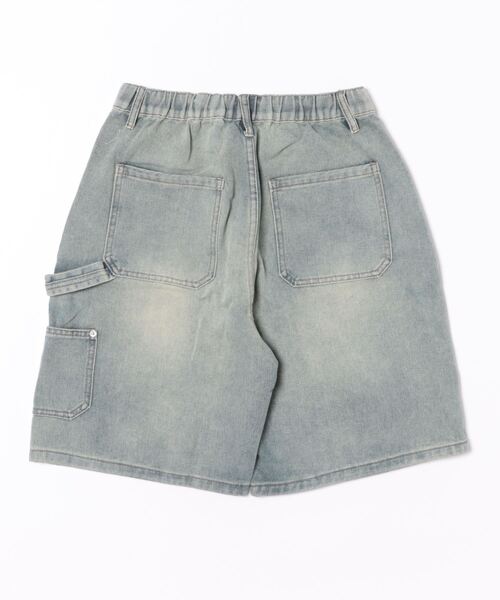 HOOK(フック)の「HOOK -select- ウォッシュデニムハーフパンツ (SS)(デニムパンツ・メンズ・ブルー・M/L/XL)」の12枚目の写真