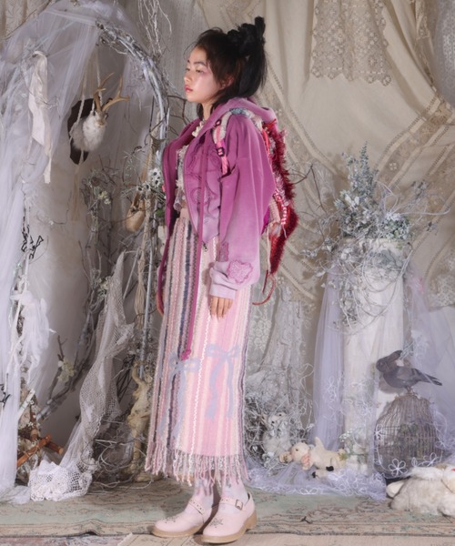 rurumu:（ルルムウ）の「rurumu:/ルルムウ/ribbon knitted punch