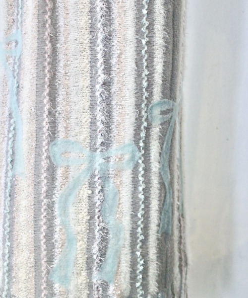 rurumu:（ルルムウ）の「rurumu:/ルルムウ/ribbon knitted punch