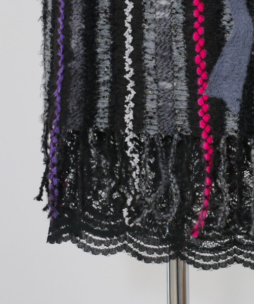 rurumu:（ルルムウ）の「rurumu:/ルルムウ/ribbon knitted punch