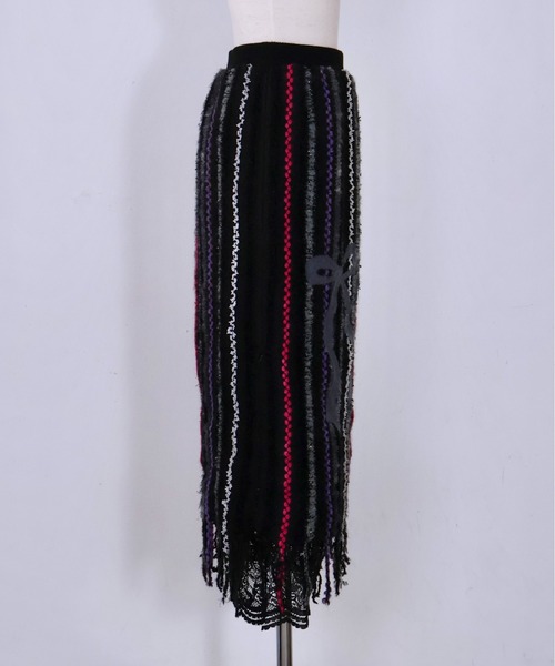 rurumu:（ルルムウ）の「rurumu:/ルルムウ/ribbon knitted punch