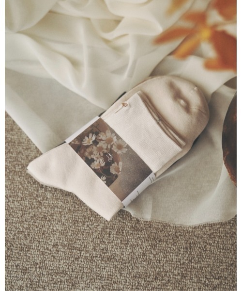 ワンポイント刺繍ソックス3足セット（ソックス/靴下）｜moi tytto