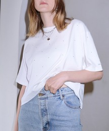 ビジューTシャツ