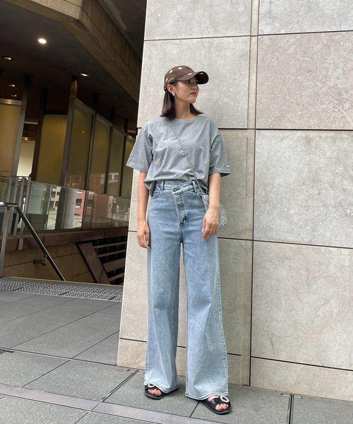 Lil Ambition(リルアンビション)の「ビジューTシャツ(Tシャツ/カットソー・レディース・ホワイト/ブラック/トップグレー・FREE)」の17枚目の写真
