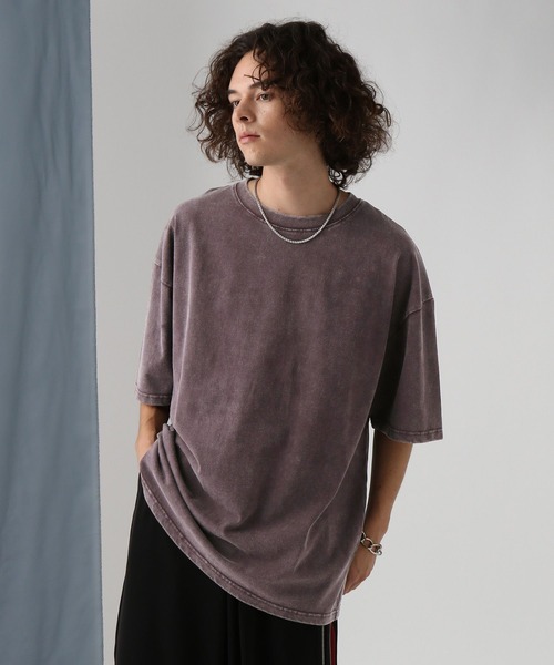 HARE（ハレ）の「ヴィンテージライクプリントカットソー(HARE)（Tシャツ/カットソー・メンズ・ブラック/パープル/グレー・MEDIUM/SMALL）」の19枚目の写真