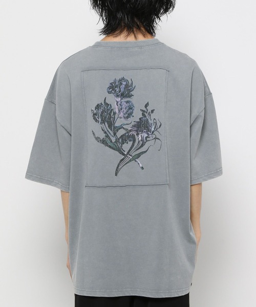 HARE（ハレ）の「ヴィンテージライクプリントカットソー(HARE)（Tシャツ/カットソー・メンズ・ブラック/パープル/グレー・MEDIUM/SMALL）」の15枚目の写真