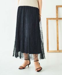 le.coeur blanc | レースプリーツロングスカート(スカート)
