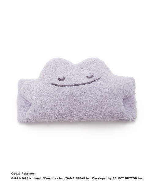 gelato pique（ジェラートピケ）の「【ポケモンスリープ】【ユニセックス】ベビモコ メタモン ヘアバンド（ヘアバンド・レディース・パープル・FREE）」の2枚目の写真
