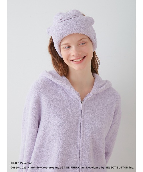 gelato pique（ジェラートピケ）の「【ポケモンスリープ】【ユニセックス】ベビモコ メタモン ヘアバンド（ヘアバンド・レディース・パープル・FREE）」の6枚目の写真