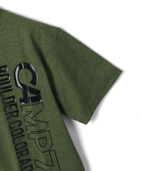 CAMP7（キャンプセブン）の「CAMP7(キャンプ7)【水陸両用】ビッグロゴプリントTシャツ（Tシャツ/カットソー・キッズ・ブラック/カーキブラウン・120/130/140/150/160）」の13枚目の写真