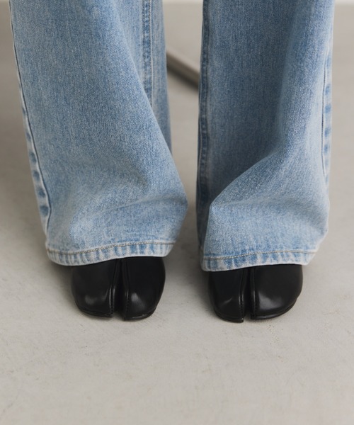 Aunt Marie's(アントマリーズ)の「ヒール足袋ブーツ(ブーツ・レディース・アイボリー/ブラック/シルバー・S/M/L)」の15枚目の写真