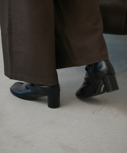 Aunt Marie's(アントマリーズ)の「ヒール足袋ブーツ(ブーツ・レディース・アイボリー/ブラック/シルバー・S/M/L)」の22枚目の写真