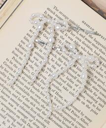 WEGO/【2点セット】ビーズリボンピン