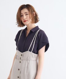 grove（グローブ）の「サッカーギンガムスキッパーシャツ（シャツ/ブラウス）」