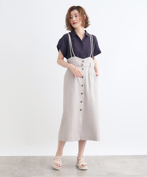 grove（グローブ）の「◆サッカーギンガムスキッパーシャツ（シャツ/ブラウス・レディース・ブラック系1/スミクロ/ブルーグリーン・02/03/05/04/01）」の15枚目の写真