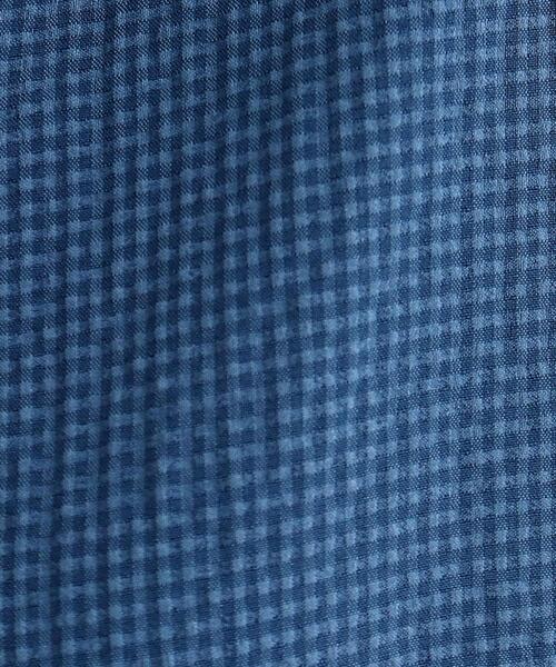 grove（グローブ）の「◆サッカーギンガムスキッパーシャツ（シャツ/ブラウス・レディース・ブラック系1/スミクロ/ブルーグリーン・02/03/05/04/01）」の10枚目の写真