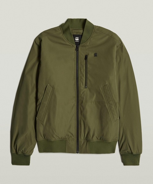 G-STAR(ジースター)の「TECH BOMBER/MA-1タイプテックボンバーブルゾン(ブルゾン・メンズ・グレー/ダークブラック/ダークオリーブ・X-LARGE/LARGE/MEDIUM/SMALL/X-SMALL)」の20枚目の写真