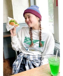 Ungrid | ボーダーニット帽(ニットキャップ/ビーニー)