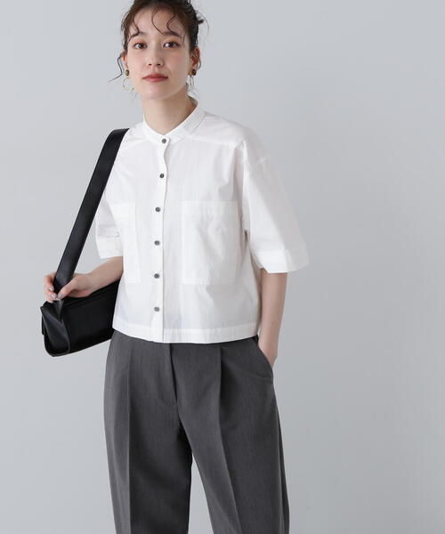 N.（N. Natural Beauty Basic）（エヌエヌナチュラルビューティーベーシック）の「◆ベルトショルダーフラップバッグ（ショルダーバッグ・レディース・イエロー/ブラック・ﾌﾘ-）」の7枚目の写真