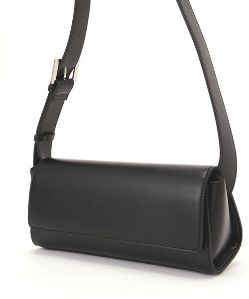 N.（N. Natural Beauty Basic）（エヌエヌナチュラルビューティーベーシック）の「◆ベルトショルダーフラップバッグ（ショルダーバッグ・レディース・イエロー/ブラック・ﾌﾘ-）」の17枚目の写真