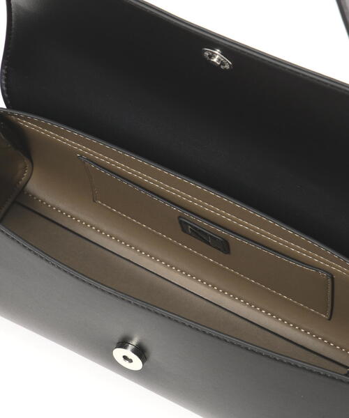 N.（N. Natural Beauty Basic）（エヌエヌナチュラルビューティーベーシック）の「◆ベルトショルダーフラップバッグ（ショルダーバッグ・レディース・イエロー/ブラック・ﾌﾘ-）」の21枚目の写真