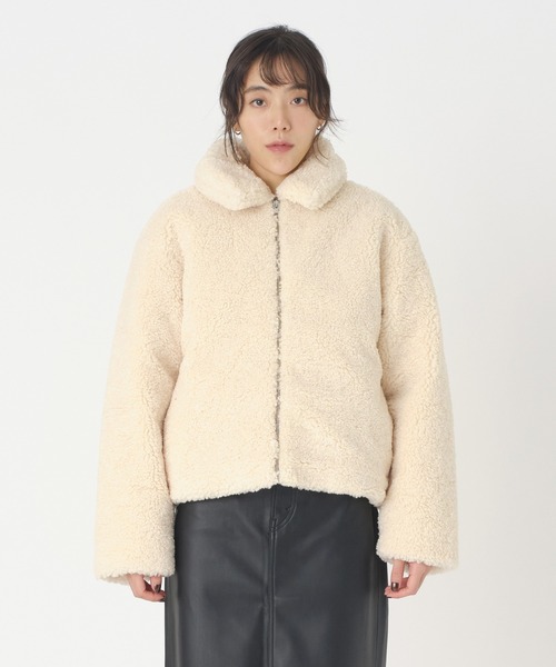 【セール】Levi\'s/リーバイス KATE シェルパジャケット ホワイト WHITE SWAN(その他アウター)|Levi\'s(リーバイス)