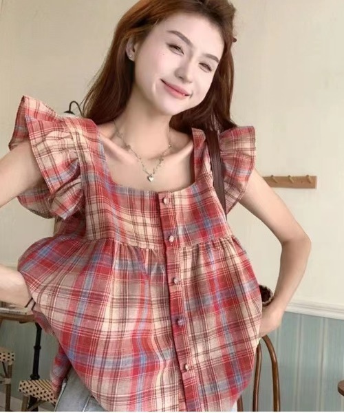 シルバーポイントリブクロップドノースリーブ | ファッション
