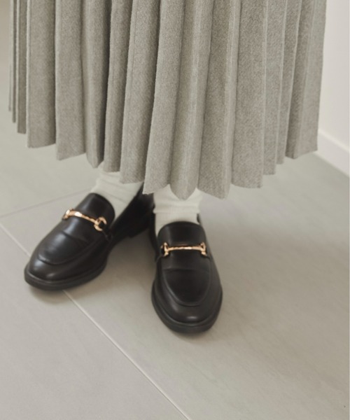 ANGIE（アンジー）の「ニットプリーツスカート（スカート・レディース・ブラック/ブラック系その他/杢グレー/レッド・FREE）」の13枚目の写真