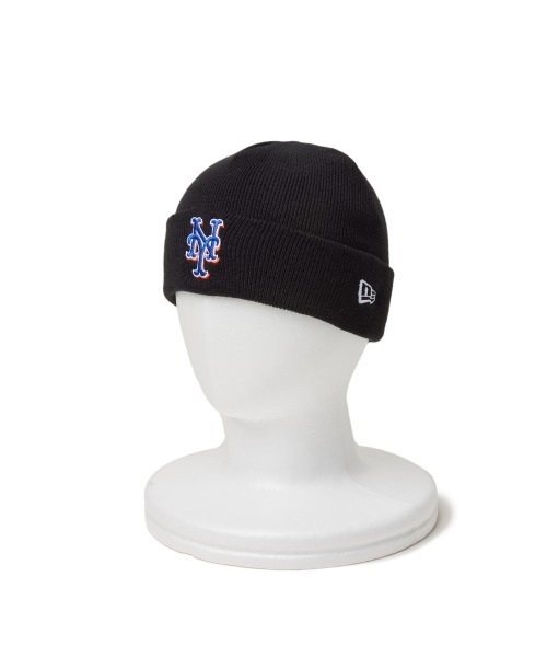 NEW ERA(ニューエラ)の「NEW ERA KIDS BASIC CUFF KNIT / ニューエラ(ニットキャップ/ビーニー・キッズ・ブラック/ブラウン/ネイビー/ブラック系・FREE)」の7枚目の写真