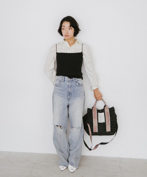 テムズ フリル2WAYショルダーバッグ-L-（ショルダーバッグ