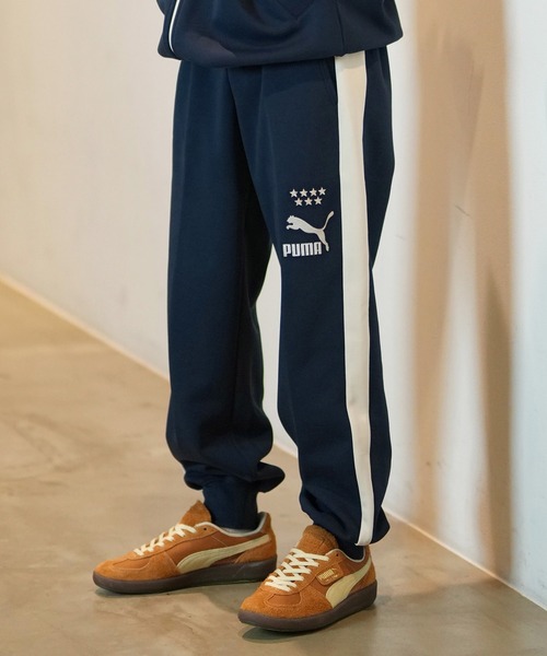 PUMA（プーマ）の「PUMA/プーマ T7 MX トラックパンツ サイドライン