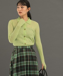 URBAN RESEARCH ROSSO WOMEN | シアーリブポロニット(ニット/セーター)