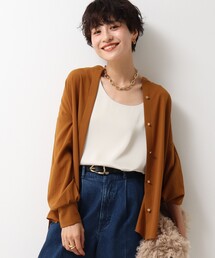 NOLLEY’S | ライトジョーゼットスタンド羽織ブラウス(シャツ/ブラウス)