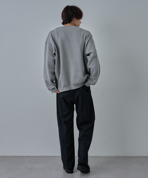 COLONY 2139（コロニートゥーワンスリーナイン）の「ウールライクワイドパンツ（スラックス・メンズ・ブラック/カーキ/グレー・MEDIUM/LARGE）」の13枚目の写真