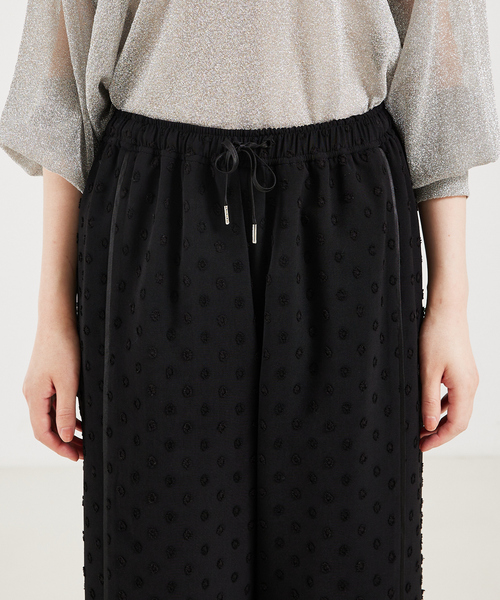 qualite（カリテ）の「ドビードットイージーパンツ（その他パンツ・レディース・ブラック/ベージュ・36/38）」の17枚目の写真