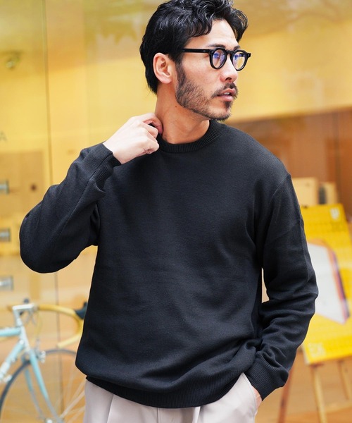 jiggys shop(ジギーズショップ)の「ジャケット専用ニットセーター(ニット/セーター・メンズ・ホワイト/ブラック/グレー・SMALL/MEDIUM/LARGE/X-LARGE)」の3枚目の写真
