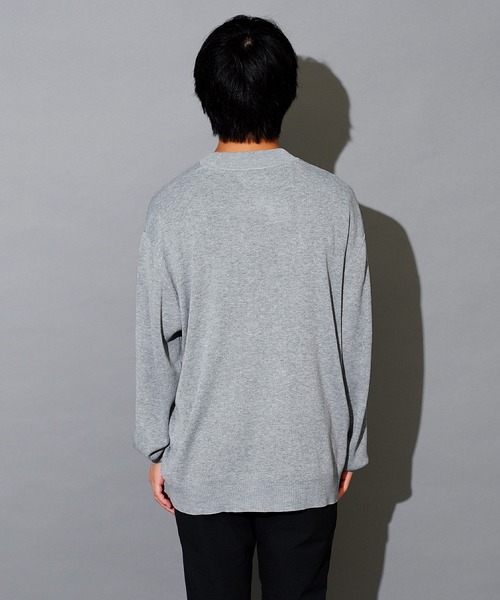 jiggys shop(ジギーズショップ)の「ジャケット専用ニットセーター(ニット/セーター・メンズ・ホワイト/ブラック/グレー・SMALL/MEDIUM/LARGE/X-LARGE)」の6枚目の写真