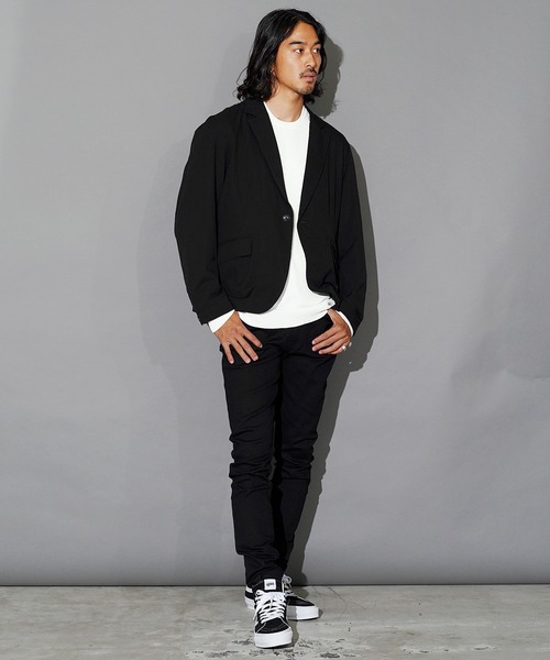 jiggys shop(ジギーズショップ)の「ジャケット専用ニットセーター(ニット/セーター・メンズ・ホワイト/ブラック/グレー・SMALL/MEDIUM/LARGE/X-LARGE)」の12枚目の写真