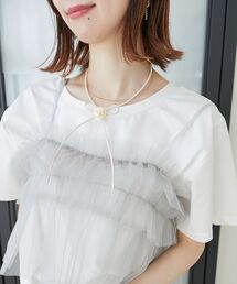 ローズリボンネックレス