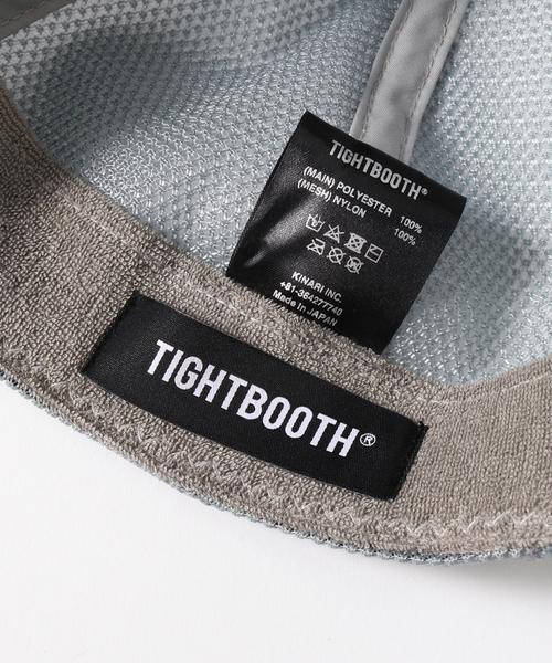 【新品未使用】TIGHTBOOTH LOGO MESH 6PANEL TIGHTBOOTH/LOGO MESH 6 PANEL（各色）［メッシュキャップ-24夏