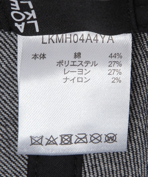 LAKOLE（ラコレ）の「デニム刺繍キャップ / 143865（キャップ・メンズ・ブルー/ブラック・9）」の17枚目の写真