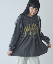 【WEB限定】天竺シャーリングロゴTシャツ