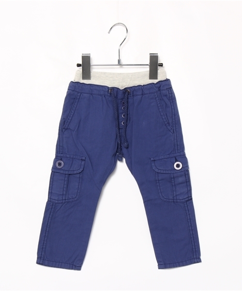 RUGGEDWORKS（ラゲッドワークス）の「ウエストリブカーゴパンツ(80～140㎝)（カーゴパンツ・キッズ・サーモンピンク/イエロー/ブルー/サンドベージュ・90cm/110cm/140cm/120cm/130cm/80ｃｍ/100cm）」の3枚目の写真